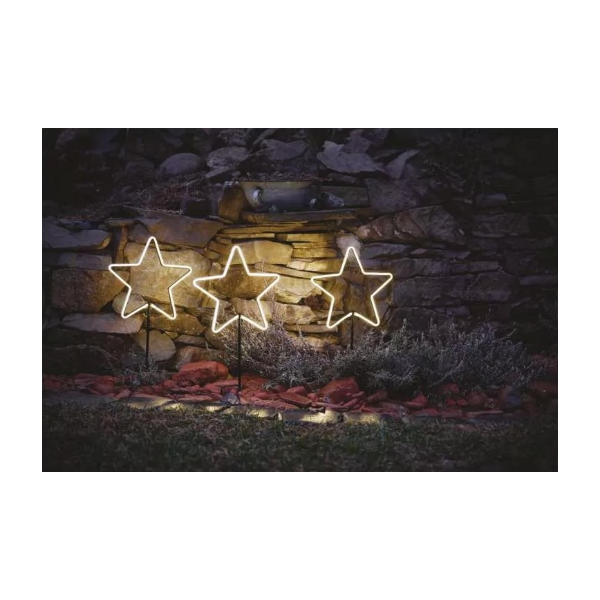 LED Outdoor Christmas decoration 402xLED/3,6W/4,5/230V IP44 warm white