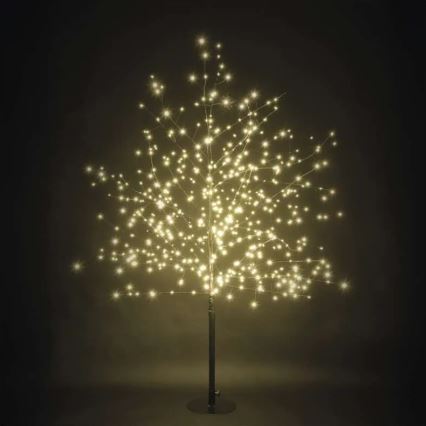 LED Outdoor Christmas Decoration, 600 LEDs / 3.8 W / 230 V, 120 cm, Warm White, IP44