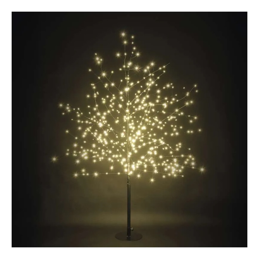 LED Outdoor Christmas Decoration, 600 LEDs / 3.8 W / 230 V, 120 cm, Warm White, IP44