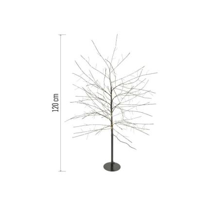 LED Outdoor Christmas Decoration, 600 LEDs / 3.8 W / 230 V, 120 cm, Warm White, IP44
