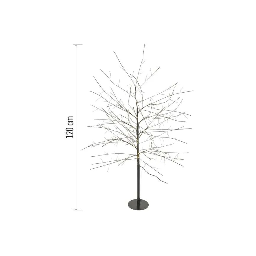 LED Outdoor Christmas Decoration, 600 LEDs / 3.8 W / 230 V, 120 cm, Warm White, IP44