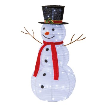 LED Outdoor Christmas decoration LED/1,4W/230V 90 cm IP44 snowman