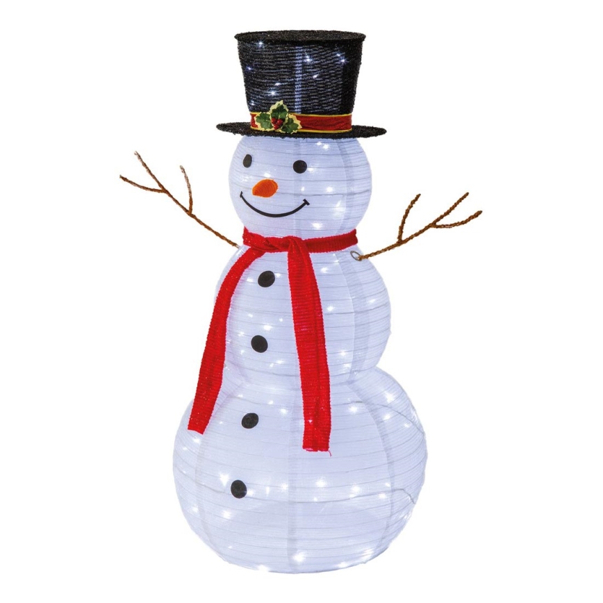 LED Outdoor Christmas decoration LED/1,4W/230V 90 cm IP44 snowman
