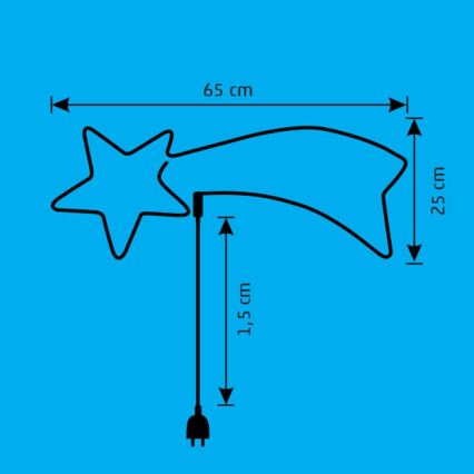 LED Outdoor Christmas decoration LED/10W/230V IP44