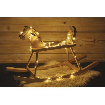 LED Outdoor Christmas String 40xLED/9m IP44 Warm White