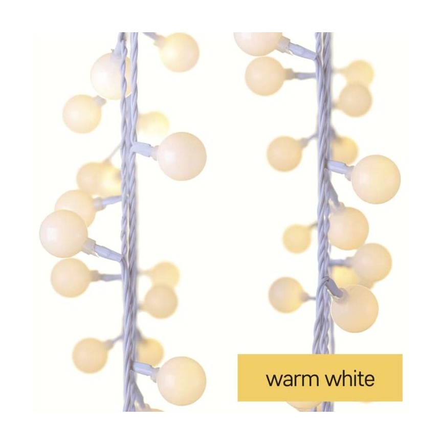 LED Outdoor Christmas String 40xLED/9m IP44 Warm White