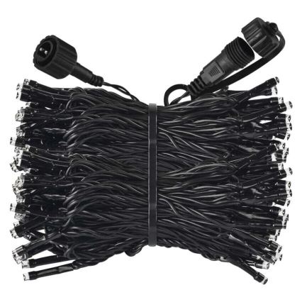 LED Outdoor Christmas String Lights 100xLED/10m IP44 Cool White