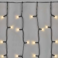 LED Outdoor Christmas String Lights 100xLED/1x2m IP44 Warm White
