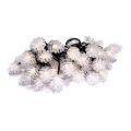LED Outdoor Christmas String Lights 40 LEDs / 15 m, IP44, Warm White