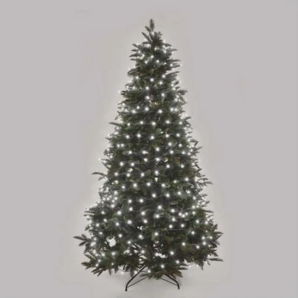 LED Outdoor Christmas String Lights, 480 LEDs / 8 Modes, 53 m, Cool White, IP44