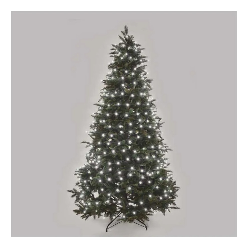LED Outdoor Christmas String Lights, 480 LEDs / 8 Modes, 53 m, Cool White, IP44