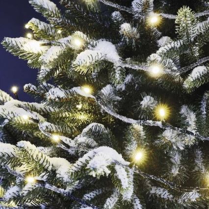 LED Outdoor Christmas String Lights 50xLED/5m IP44 warm white