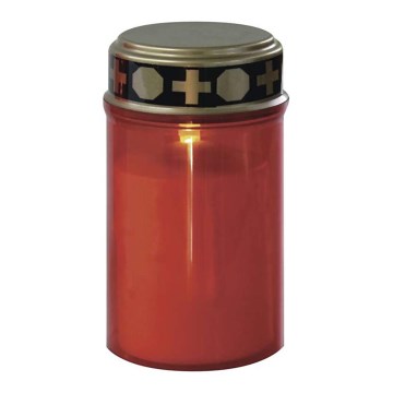 LED Outdoor decoration 1xLED/2xC IP44 red