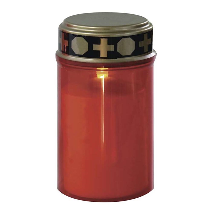 LED Outdoor decoration 1xLED/2xC IP44 red