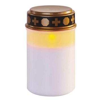 LED Outdoor decoration 1xLED/2xC IP44 white