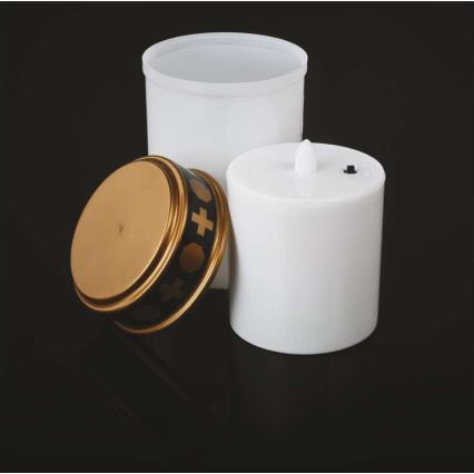 LED Outdoor decoration 1xLED/2xC IP44 white