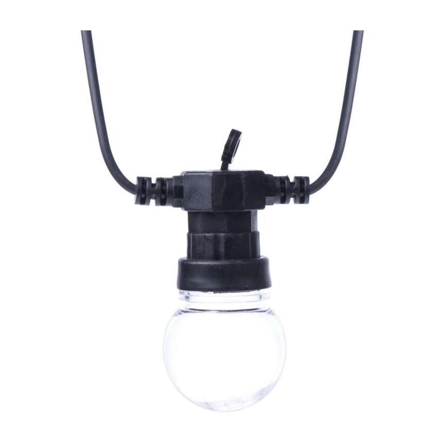 LED Outdoor decorative chain 10xLED/10m IP44 clear