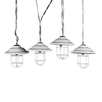 LED Outdoor decorative lighting LOFT 10xLED/2xAA