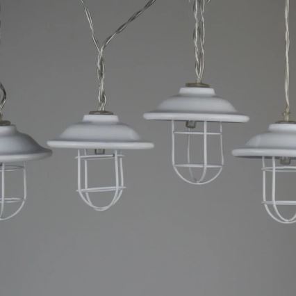 LED Outdoor decorative lighting LOFT 10xLED/2xAA