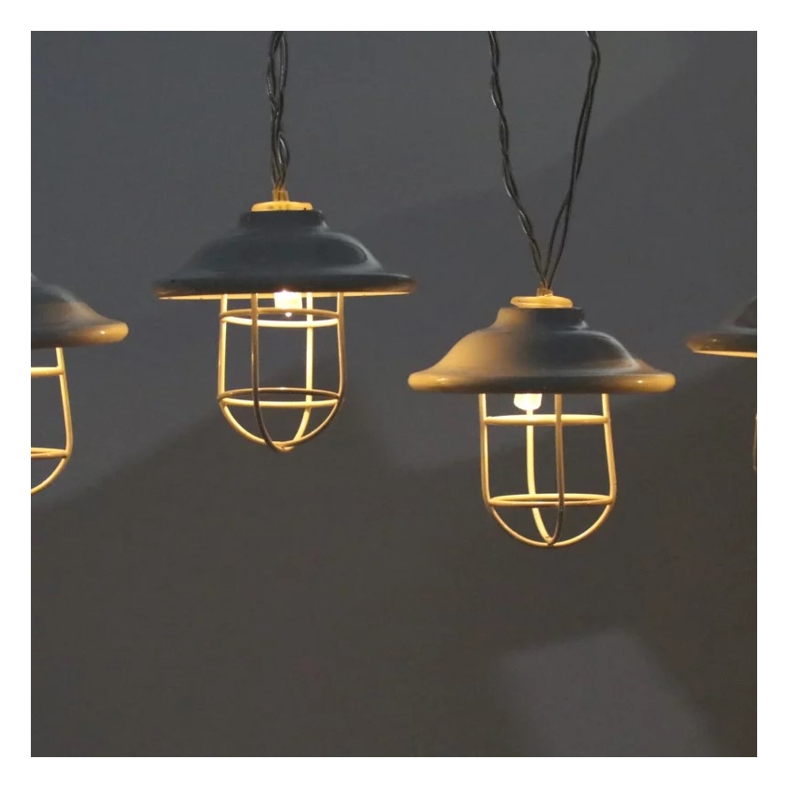 LED Outdoor decorative lighting LOFT 10xLED/2xAA