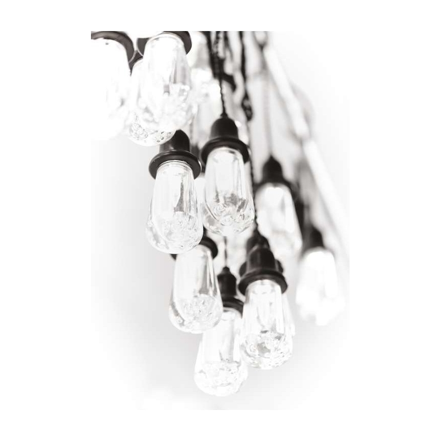 LED Outdoor Decorative String Lights, 16 LEDs, 8.6 m, IP44, Cool White