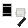LED Outdoor dimmable solar floodlight LED/10W/3,2V IP65 6400K 6000 mAh white + remote control