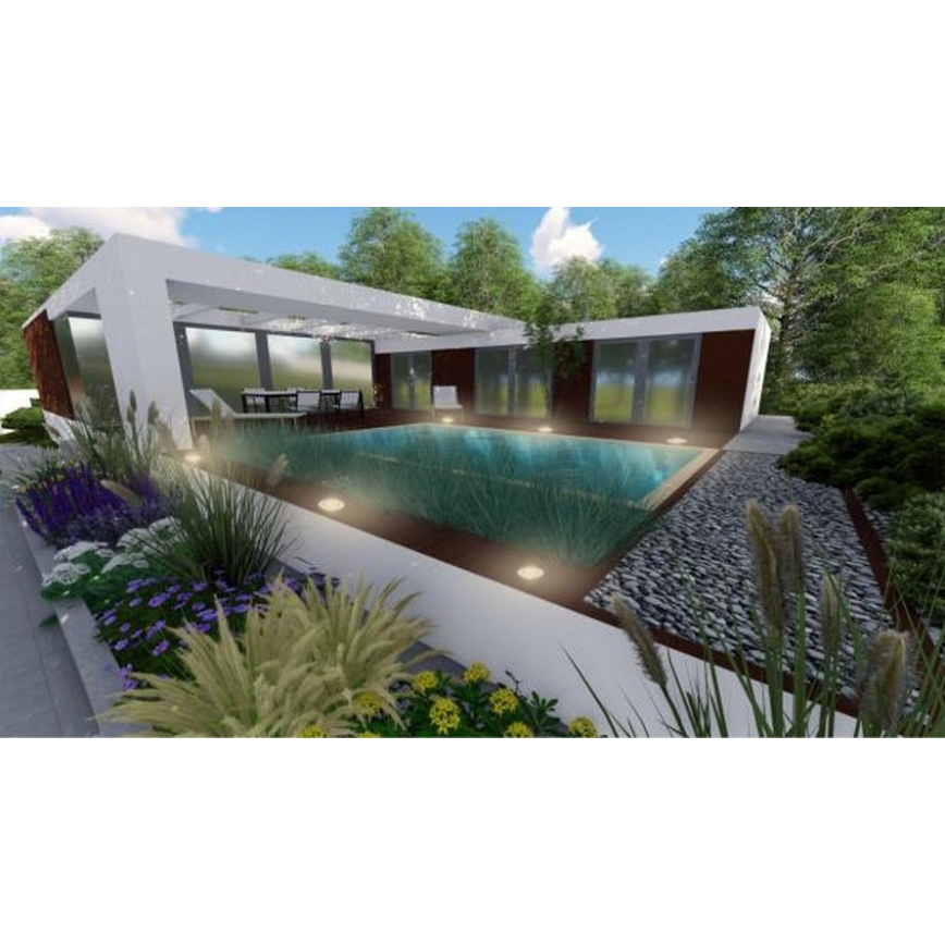 LED Outdoor driveway light LED/4W/85-264V IP67 2800K