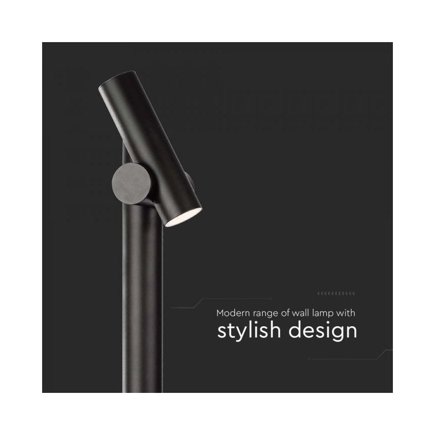 LED Outdoor flexible lamp LED/4W/230V 3000K IP44 100 cm black