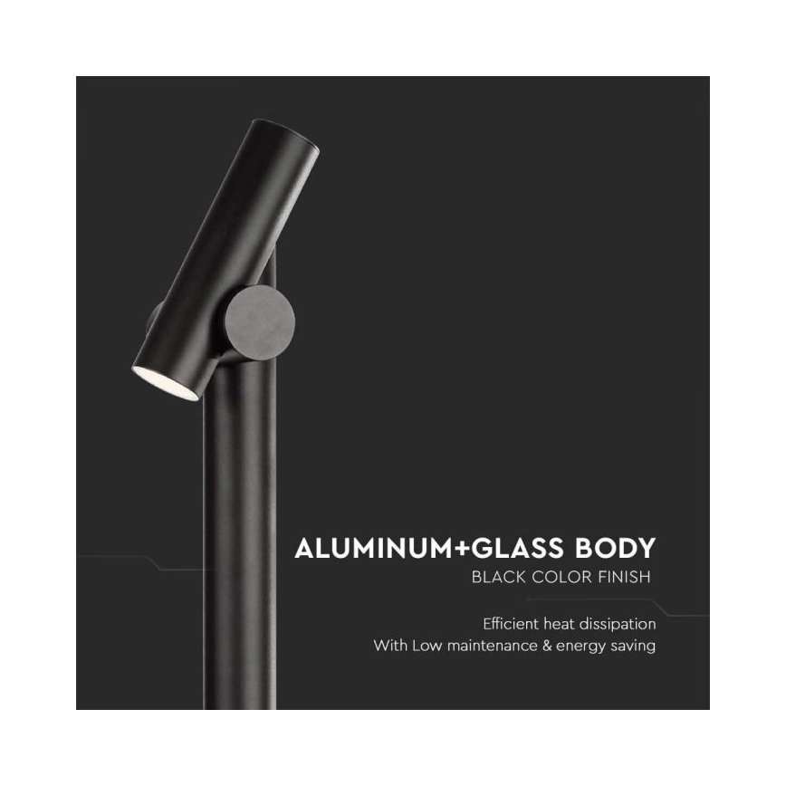 LED Outdoor flexible lamp LED/4W/230V 3000K IP44 100 cm black
