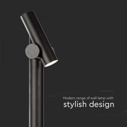 LED Outdoor flexible lamp LED/4W/230V 4000K IP44 100 cm black
