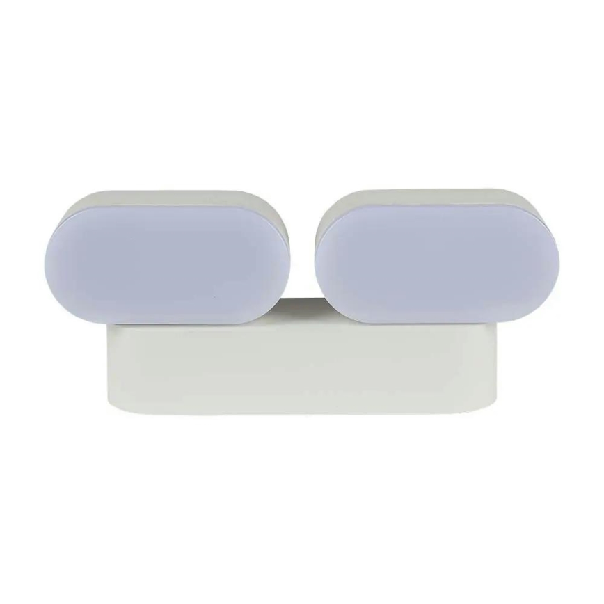 LED Outdoor flexible wall light 2xLED/12W/230V IP65 grey