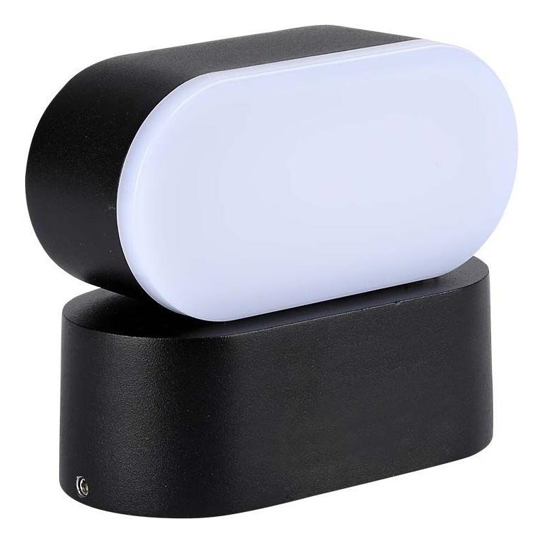 LED Outdoor flexible wall light LED/5W/230V 3000K IP65 black