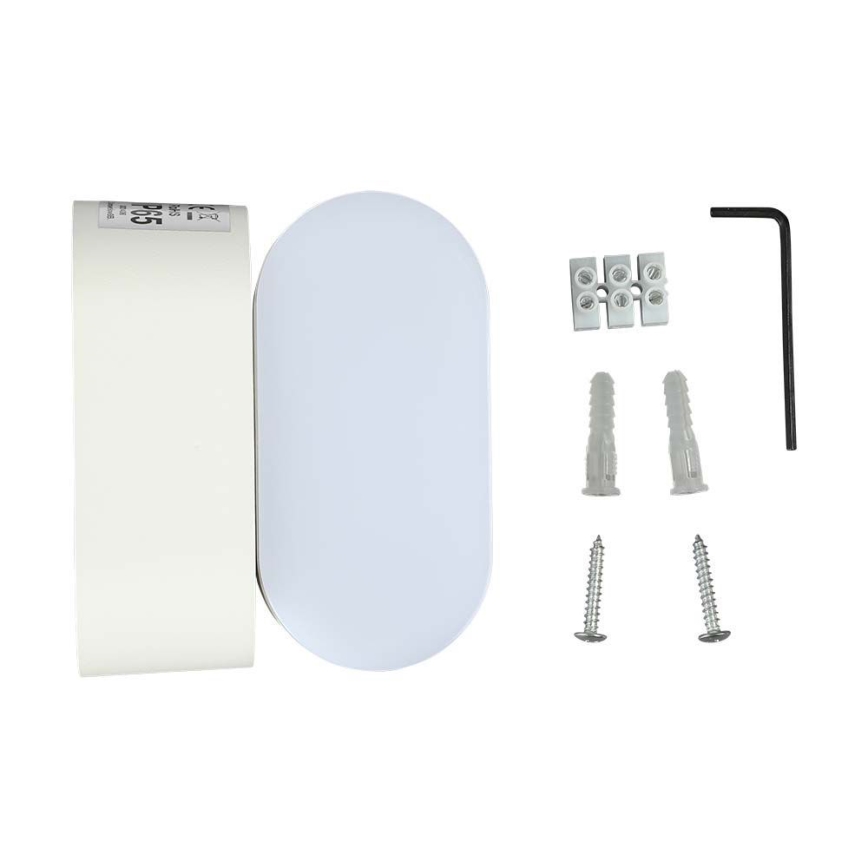 LED Outdoor flexible wall light LED/5W/230V 3000K IP65 white