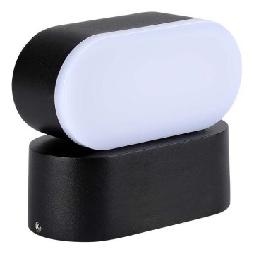 LED Outdoor flexible wall light LED/5W/230V 4000K IP65 black