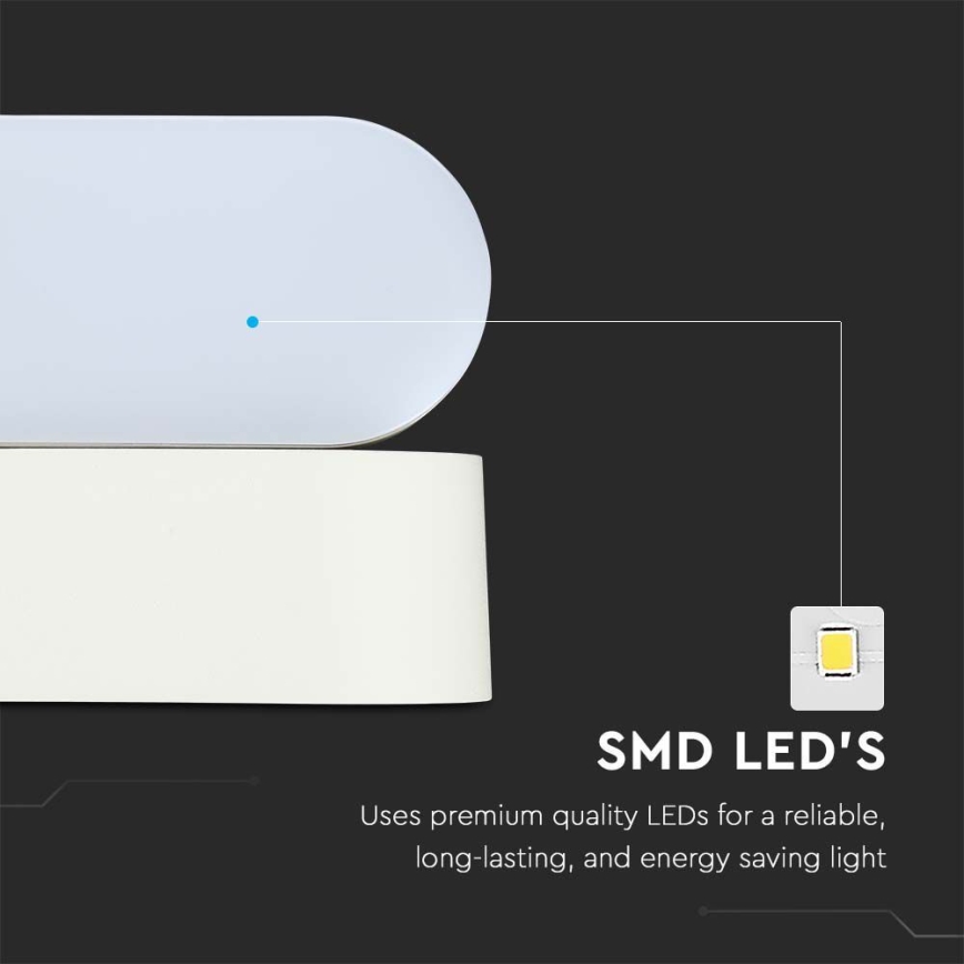 LED Outdoor flexible wall light LED/5W/230V 4000K IP65 white