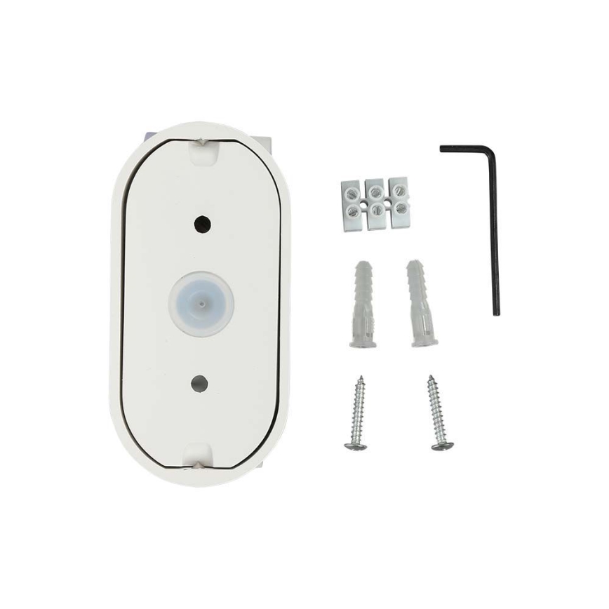 LED Outdoor flexible wall light LED/5W/230V 4000K IP65 white