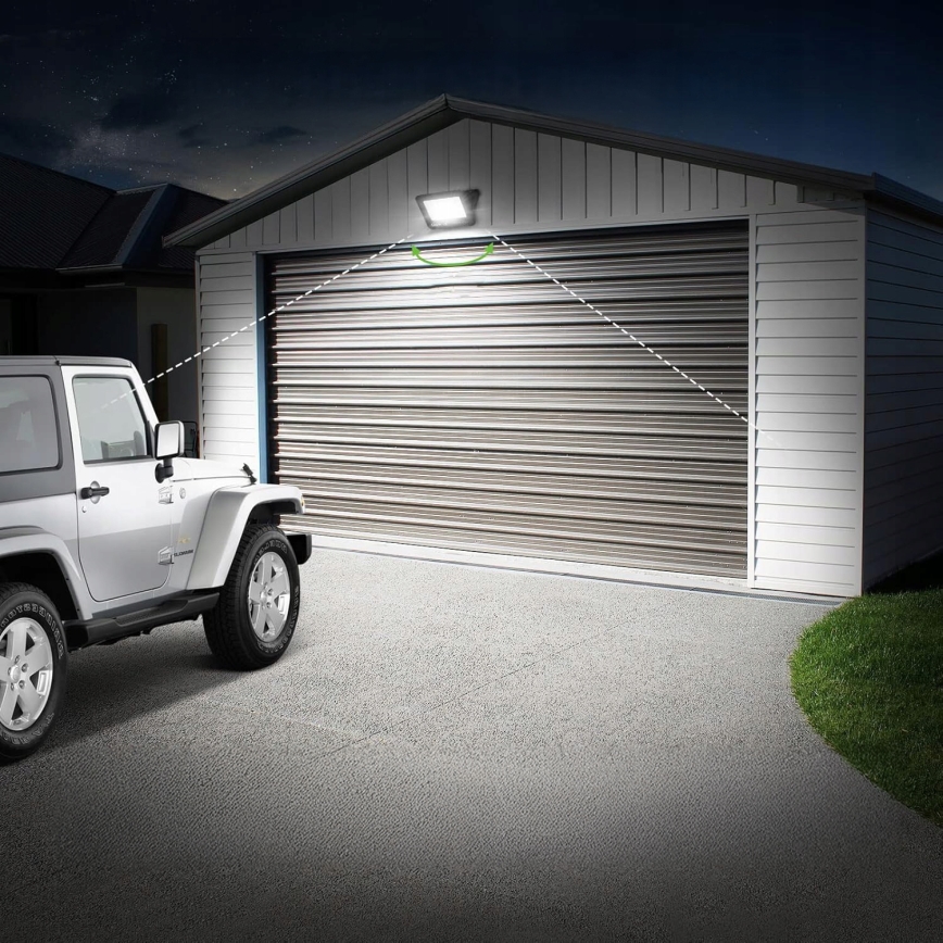 LED Outdoor Floodlight 50W/230V 4500K IP65 Black