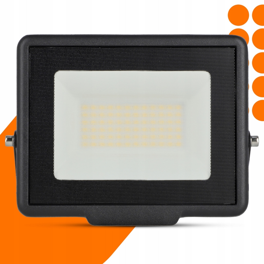 LED Outdoor Floodlight 50W/230V 4500K IP65 Black