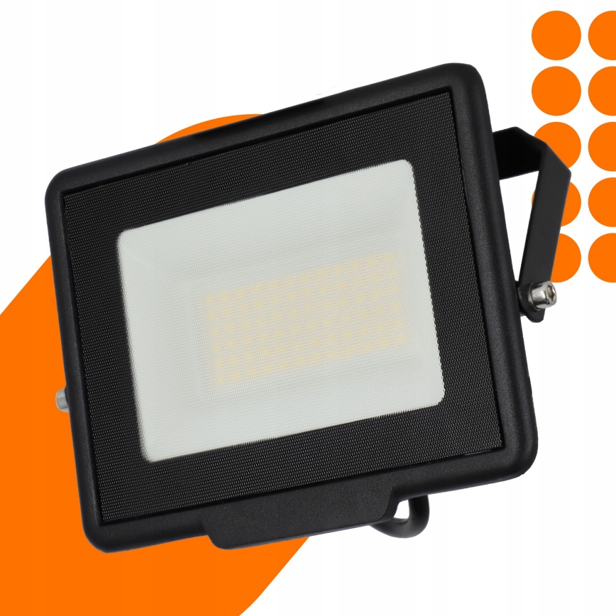 LED Outdoor Floodlight 50W/230V 4500K IP65 Black