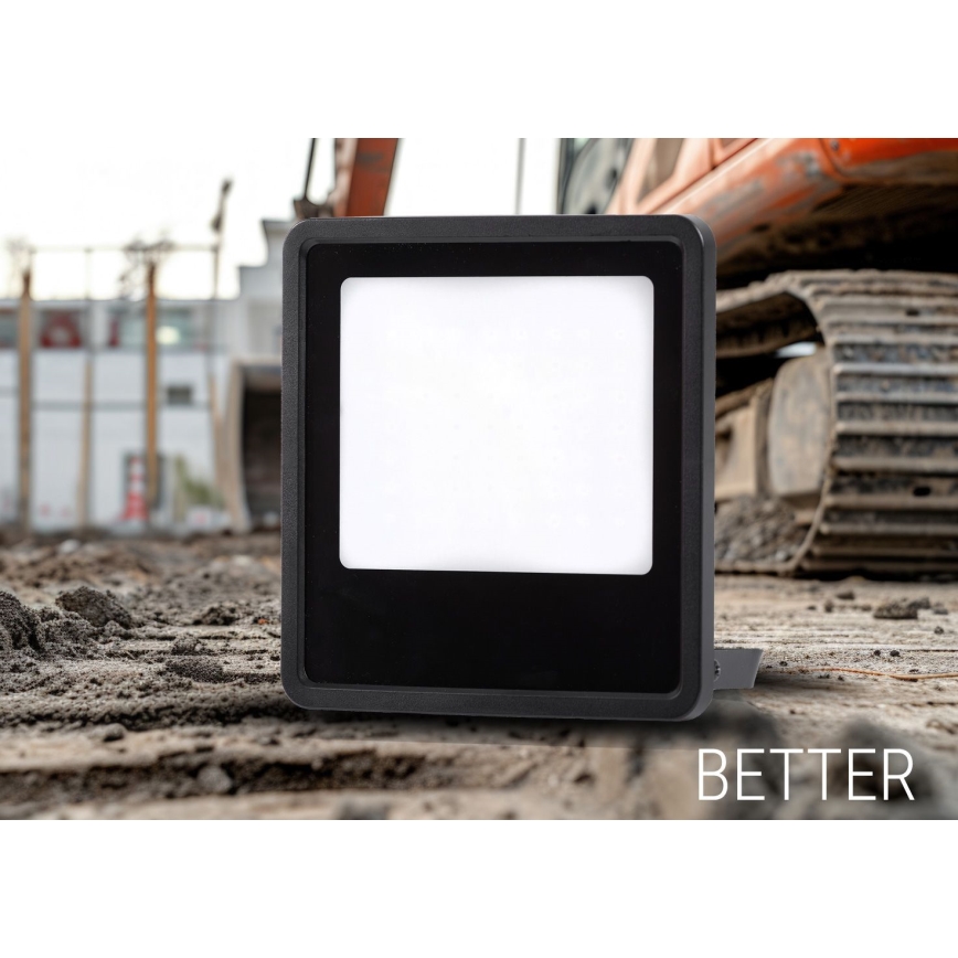 LED Outdoor floodlight LED/100W/230V 4000K IP65 black
