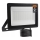 LED Outdoor Floodlight LED/100W/230V 4500K IP65 Black