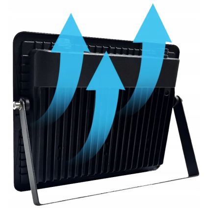 LED Outdoor Floodlight LED/100W/230V 4500K IP65 Black