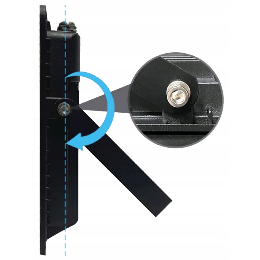 LED Outdoor Floodlight LED/100W/230V 4500K IP65 Black