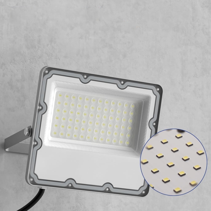LED Outdoor Floodlight LED/100W/230V 4500K IP65 grey