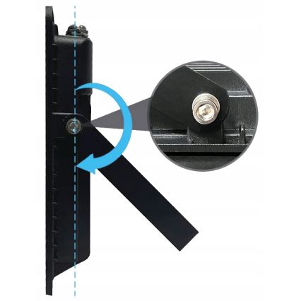 LED Outdoor Floodlight LED/150W/230V 4500K IP65 Black