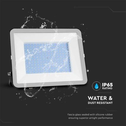 LED Outdoor floodlight SAMSUNG CHIP LED/200W/230V 4000K IP65 black