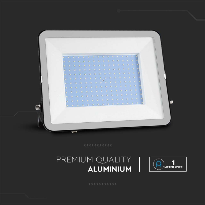 LED Outdoor floodlight SAMSUNG CHIP LED/200W/230V 4000K IP65 black