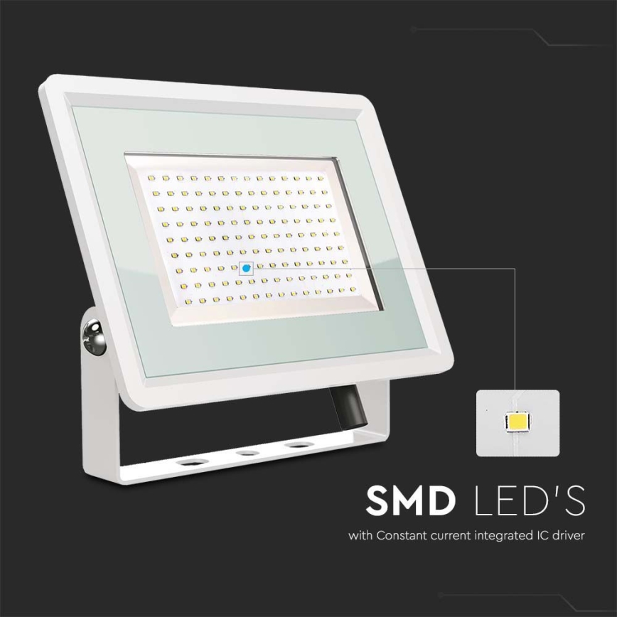 LED Outdoor floodlight LED/200W/230V 4000K IP65 white