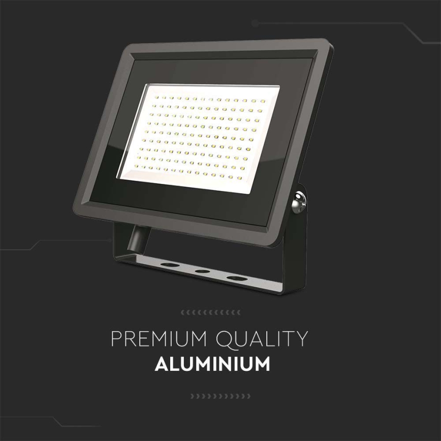 LED Outdoor floodlight LED/200W/230V 6500K IP65 black