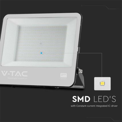 LED Outdoor floodlight SAMSUNG CHIP LED/200W/230V 6500K IP65 black